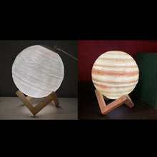 Load image into Gallery viewer, 3D Jupiter Lamp Light Aroma Diffuser
