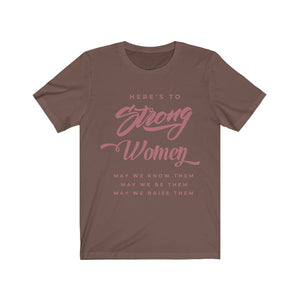 Here's To Strong Women - Rose Gold